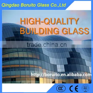 8mm 10mm Blue Reflective Glass for Building Glass thumbnail-3