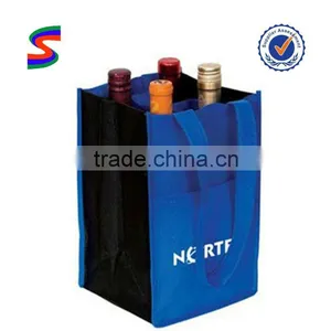 Neoprene Wine Bottle Bag 2 Bottle Wine Bag thumbnail-1