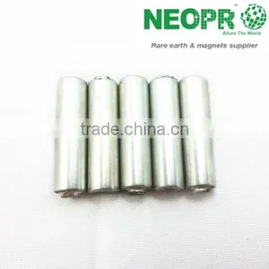 Neodymium Cylinder Magnet With Nickel Coating thumbnail-1