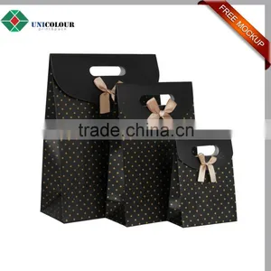 Custom Logo Printed Paper Carrier Bag for Biscuit thumbnail-3