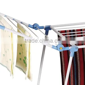 Plastics Baby Clothes Folding Metal Clothes Drying Rack thumbnail-3