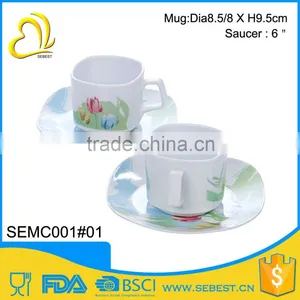Quality Assurance Priced Direct Selling Sets Saucer Melamine Tea Cup thumbnail-1