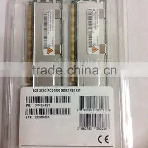 New Server Memory----- DDR2-667 (PC2--5300) 8GB(2x4GB) FBD Ram 397415-B21 thumbnail-2