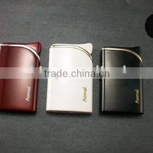 THIN WINDPROOF METAL CIGARETTE GAS REFILLABLE LIGHTER thumbnail-1