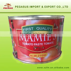 Canned Tomato Paste 210g Brix 28-30 thumbnail-1
