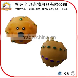 Customized Design Rubber Squeaky Pet Toy Sounding Dog Hedgehog thumbnail-5