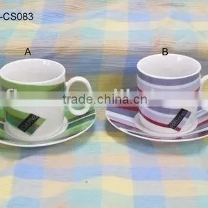 Fine Stoneware Cup and Saucer thumbnail-1