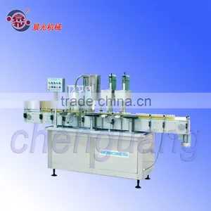 In-line Auto Bottle Water Aqua and Non-foam Liquid Filling and Capping Machine thumbnail-1