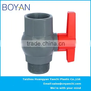 BOYAN Taizhou Huangyan Male and Female Plastic Irrigation Ball Pvc Valve thumbnail-2