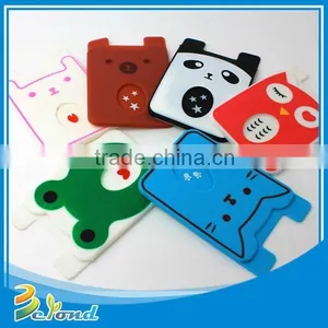 Personalized Fashion Novelty Reusable 3m Sticky Silicone Card Holder thumbnail-3