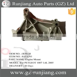 OEM NO.1839.G0 Auto Engine Support Bracket For PEUGEOT 1007 1.6L 2005 Quality Choice thumbnail-1