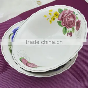 Hot Selling Porcelain Salad Bowl, Porcelain Serving Bowl, Ceramic Soup Bowl thumbnail-1