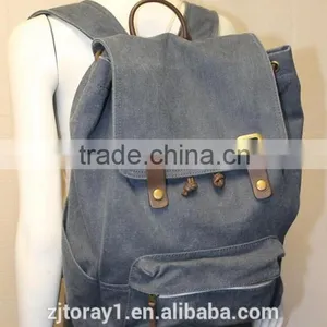 Canvas Popular Korean Backpack Manufacturer Materials thumbnail-2