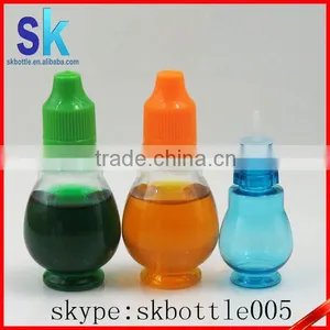 e Juice Pet Plastic Bottle Blue Eliquid Dropper Bottle 10ml thumbnail-1