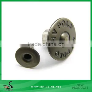 Sinicline Metal Jeans Button,shank Button,jacket Button for the Coat thumbnail-1