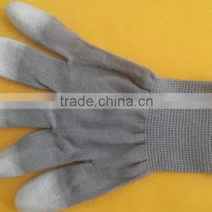 Hot Sale Carbon Fiber With PU Coated Gloves thumbnail-1