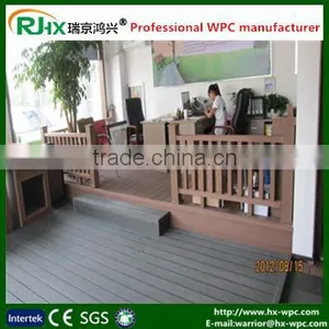 Best Price for Waterproof Outdoor Wood Plastic Composite Deck Flooring Board With Fireproof thumbnail-2