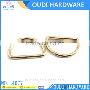 Decorative Handbag Shoes Accessory Metal Round D Ring thumbnail-1