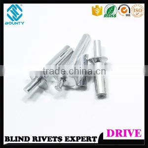 ALUMINUM COUNTERSUNK HEAD ANCHOR DRIVE IN RIVETS thumbnail-1