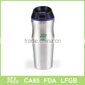 Stainless Steel Water Mug With Plastic Inner and pp Lid thumbnail-2