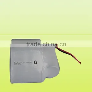 6v 3000mAh Ni-Cd Battery Pack With Two Lines and Connector thumbnail-1