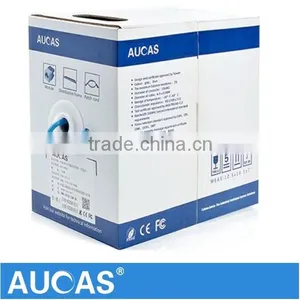 Hot Sales 24AWG 305M Bulk UTP Cat6 Network Cable Cat6 Cable Price thumbnail-1