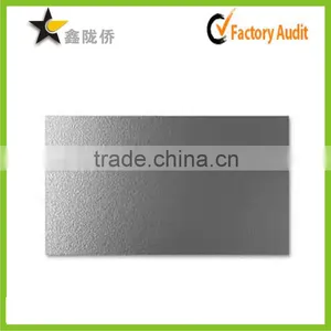 2015 Accept Custom High End Fancy Silver Metal Visit Card Blank thumbnail-1