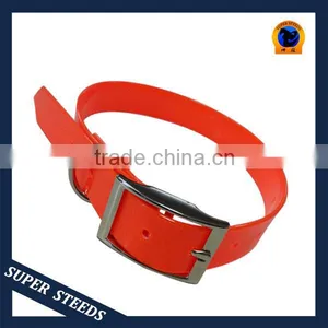 Abrasion Resistant TPU Hunting Dog Collar With Gun Black Buckle thumbnail-1