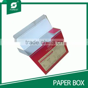 2015 RED CARDBOARD CORRUGATED CARTON BOX EP1502121 thumbnail-1