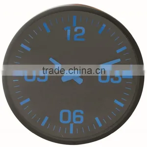 Large Round Shaped Wall Clock Decorative Metal Wall Mounted Clock thumbnail-4