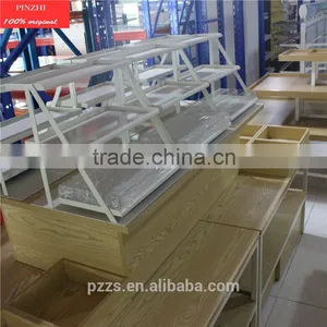 AA Cosmetic Display Stand Metail and Wood for Retail Shoe Rack Display thumbnail-2
