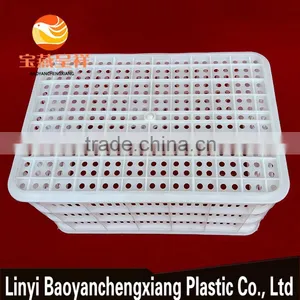 530x360x280mm Turnover Plastic Basket for Vegetable Fruit and Food Transportation thumbnail-4