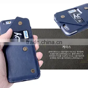 Card Pocket Phone Case Slim for Iphone 6 6s Plus, Original Korea Brand Roar the Classic Case for Iphone 6 6s Plus thumbnail-2