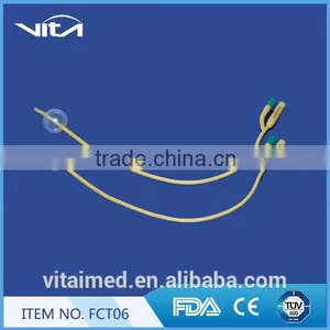 Disposable Two-way Latex Foley Balloon Catheter FCT06 thumbnail-2