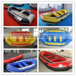 HEITRO 2016 3-4 Persons Strongest Reinforced Bottem Inflatable River Rafting Boat for Sale thumbnail-1