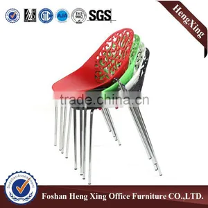 Cheap Fashion Metal Legs Plastic Chair (HX-5CH084) thumbnail-3