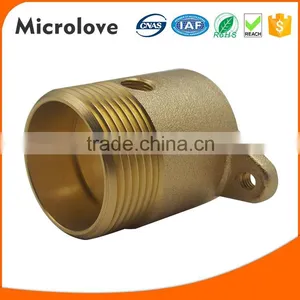 Top Quality CMC Lathe Brass Flange Tube Connector thumbnail-1