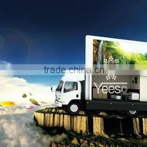 201 3Hot!!! YES-V8 Outdoor Advertising Mobile LED Vehicle,LED Truck,LED Trailer,Scrolling Light Box thumbnail-1