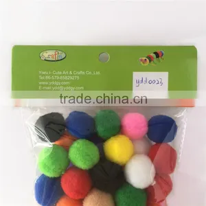 Factory Supply DIY Crafts High Quality Polypropylene Pompoms Toys for Kids or Wedding Party Decoration thumbnail-5