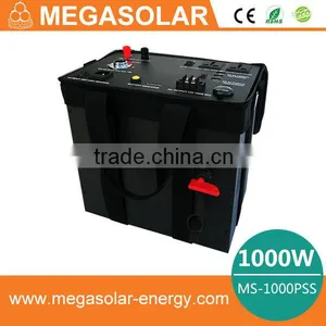 Lithium Ion Battery Solar Generator For Fan & TV & Computer & Fridge & Air Conditioner thumbnail-1