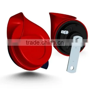 K80A Red 80mm Auto Parts Waterpoof 12v Eletcric Horn Car Exclusive Siren Speakers thumbnail-1