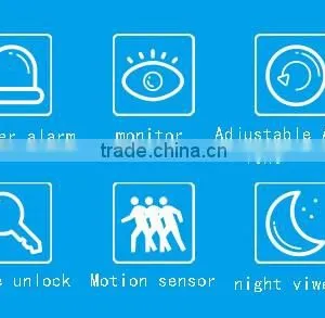 Wireless Video Door Phone Audio Intercom Door Phone Door Bell Phone thumbnail-3