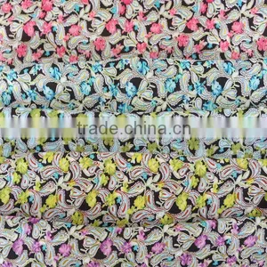 2014 Hot Sell Colorful Design Rayon Woven Fabric for Lady Dress thumbnail-1