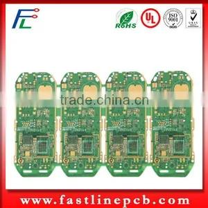 Green Solder Mask Rogers PCB 4 - Layer 1OZ Copper THK High Reliability thumbnail-4