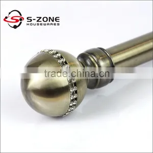 Decorative Roof 28mm Curtain Rod End Caps for Curtain Rod Set thumbnail-4
