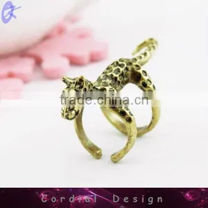 2013 New Products Jewelry Rings Fashion Cheetah Deaign Ring Jewelry For Girls thumbnail-1