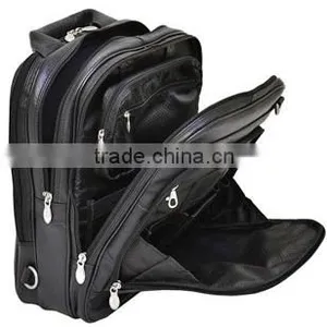 Leather Backpack Mens Multifunctional Buiness Bags Korea Fashion New Mens Bags Leather thumbnail-3