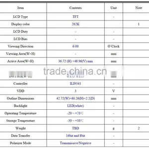 2.8 Inch Super TFT 320 * 240 Dot Matrix LCD Module thumbnail-4