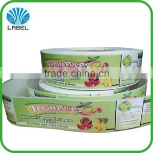Roll Sticker / Juice Label / Food Label thumbnail-1