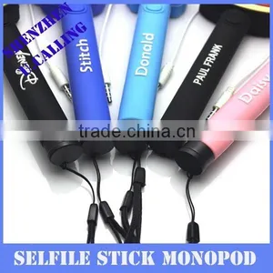 Hot Selling Cartoon Micky Hello Kitty Monopod For IPhone Samsung Android Mobile thumbnail-2